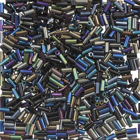 *A-1002-MIX01 - Bead Seed Bead Bugle #2 Classic Mix 1 Box (app. 65 gr.) *A-1002-MIX01,Beads,Seed beads,Chinese,Bead,Seed Bead,Glass,#2,Cylinder,Bugle,Mix,Classic Mix,China,1 Box (app. 65 gr.),montreal, quebec, canada, beads, wholesale