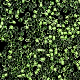 *M-1010-135 - Bead Seed Bead 10/0 Green Inside Color 500gr *M-1010-135,Beads,10/0,Bead,Seed Bead,Glass,10/0,Round,Green,Green,Inside Color,China,500gr,montreal, quebec, canada, beads, wholesale