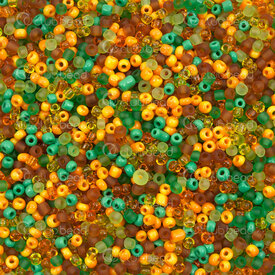 A-1010-MIX13 - Bead Seed Bead 10/0 Autumn MIX 1bag (approx.100gr) A-1010-MIX13,Beads,Assorted Kits,montreal, quebec, canada, beads, wholesale