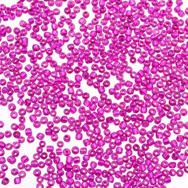 *A-1060-1105 - Bead Seed Bead 6/0 Pink Silver Lined 1 Box (app. 110 gr.) *A-1060-1105,Bead,Seed Bead,Glass,6/0,Round,Pink,Pink,Silver Lined,China,1 Box (app. 110 gr.),montreal, quebec, canada, beads, wholesale