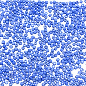 *A-1060-43B - Bead Seed Bead 6/0 Light Blue Opaque 1 Box (app. 110 gr.) *A-1060-43B,montreal, quebec, canada, beads, wholesale