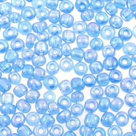 *M-1060-F09 - Glass Bead Seed Bead 6/0 Aquamarine 0.5kg *M-1060-F09,montreal, quebec, canada, beads, wholesale