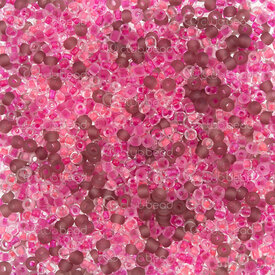 A-1099-1080-MIX1 - Bead Seed Bead 10/0 8/0 Strawberry-Coco MIX 1bag (approx.100gr) A-1099-1080-MIX1,montreal, quebec, canada, beads, wholesale