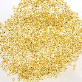 A-1101-1005 - Bead Seed Bead Preciosa 10/0 Gold Silver Lined 1 Box (app. 100 gr.) Czech Republic A-1101-1005,Weaving,Seed beads,Nb 10,Beige,Bead,Seed Bead,Glass,10/0,Round,Beige,Gold,Silver Lined,Czech Republic,Preciosa,montreal, quebec, canada, beads, wholesale