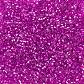 A-1101-1009 - Bead Seed Bead Preciosa 10/0 Purple Silver Lined 1 Bag (app. 50g) (App. 4800pcs) Czech Republic A-1101-1009,10/0,Bead,Seed Bead,Glass,10/0,Round,Mauve,Purple,Silver Lined,Czech Republic,Preciosa,1 Bag (app. 50g),(App. 4800pcs),montreal, quebec, canada, beads, wholesale