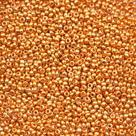 A-1101-1015 - Bead Seed Bead Preciosa 10/0 Copper Metallic 1 Bag (app. 50g) (App. 4800pcs) Czech Republic A-1101-1015,10/0,Bead,Seed Bead,Glass,10/0,Round,Brown,Copper,Metallic,Czech Republic,Preciosa,1 Bag (app. 50g),(App. 4800pcs),montreal, quebec, canada, beads, wholesale