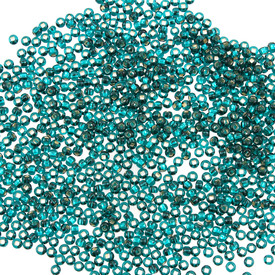 A-1101-1053 - Bead Seed Bead Preciosa 10/0 Dark Sea Green Transparent 1 Box (app. 100 gr.) Czech Republic A-1101-1053,Weaving,Seed beads,Nb 10,Bead,Seed Bead,Glass,10/0,Round,Green,Sea Green,Dark,Transparent,Czech Republic,Preciosa,montreal, quebec, canada, beads, wholesale