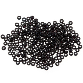 *A-1101-1305 - Bead Seed Bead Preciosa 15/0 Black Opaque 25gr Czech Republic *A-1101-1305,montreal, quebec, canada, beads, wholesale