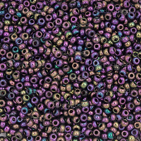 A-1101-2011 - Bead Seed Bead Preciosa 8/0 Iris Purple Opaque 1 Box (app. 100 gr.) Czech Republic A-1101-2011,Beads,Bead,Seed Bead,Glass,8/0,Round,Mauve,Purple,Iris,Opaque,Czech Republic,Preciosa,1 Box (app. 100 gr.),montreal, quebec, canada, beads, wholesale