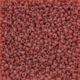 1101-2075 - Bille de Verre Perle de Rocaille Rond 8/0 Preciosa Rose Opale Solgel Trou 1mm 50g app. 2000pcs République Tcheque 1101-2075,Billes,Perles de rocaille,Tchèques,montreal, quebec, canada, beads, wholesale