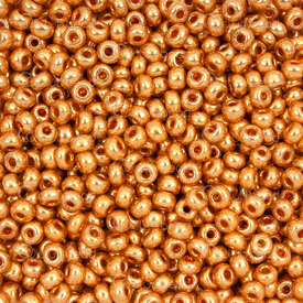 A-1101-3021 - Bead Seed Bead Preciosa 6/0 Gold Metallic 1 Bag (app. 50g) (App. 700pcs) Czech Republic A-1101-3021,Weaving,6/0,1 Bag (app. 50g),Bead,Seed Bead,Glass,6/0,Round,Yellow,Gold,Metallic,Czech Republic,Preciosa,1 Bag (app. 50g),montreal, quebec, canada, beads, wholesale