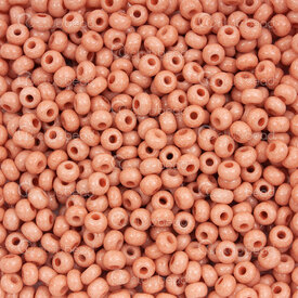 1101-3097 - Glass Bead Seed Bead Round 6/0 Preciosa Opaque Pink 50g app. 700pcs Czech Republic 1101-3097,Beads,Seed beads,montreal, quebec, canada, beads, wholesale