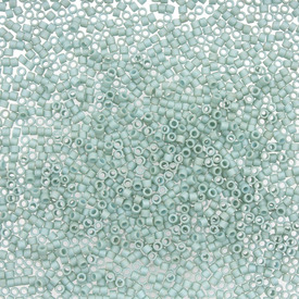 1101-7548-6.7GR - Glass Delica Seed Bead 11/0 Miyuki Sea Foam Green Matt 6.7g Japan DB374 1101-7548-6.7GR,Beads,Seed beads,Miyuki Delica,Matt,Delica,Seed Bead,Glass,Glass,11/0,Cylinder,Green,Green,Sea Foam,Matt,montreal, quebec, canada, beads, wholesale
