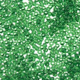 *1101-7600-05 - Glass Bead Seed Bead 11/0 Miyuki Green Transparent 50g Japan 11-9146 *1101-7600-05,Bead,Seed Bead,Glass,Glass,11/0,Round,Green,Green,Transparent,Japan,Miyuki,50g,11-9146,montreal, quebec, canada, beads, wholesale