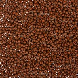 1101-7603-11-23GR - Bille de Verre Perle de Rocaille 11/0 Miyuki Chocolat Teint Opaque 24g Japon 11-92043 1101-7603-11-23GR,Billes,Rocaille,24g,Bille,Perle de Rocaille,Verre,Verre,11/0,Rond,Rond,Brun,Chocolat,Dyed,Japon,montreal, quebec, canada, beads, wholesale