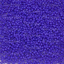 1101-7603-18-23GR - Glass Bead Seed Bead Round 11/0 Miyuki Opaque Blue 23g Japan 11-9417 1101-7603-18-23GR,Beads,Seed beads,23g,Bead,Seed Bead,Glass,Glass,11/0,Round,Round,Blue,Blue,Opaque,Japan,montreal, quebec, canada, beads, wholesale