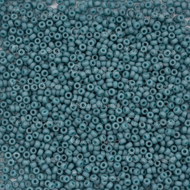 1101-7604-08-22.5GR - Glass Bead Seed Bead Round 11/0 Miyuki Matt Opaque Pale Denim Luster 22.5g Japan 11-92074 1101-7604-08-22.5GR,1101-7,Bead,Seed Bead,Glass,Glass,11/0,Round,Round,Blue,Pale Denim,Matt,Opaque,Luster,Japan,montreal, quebec, canada, beads, wholesale
