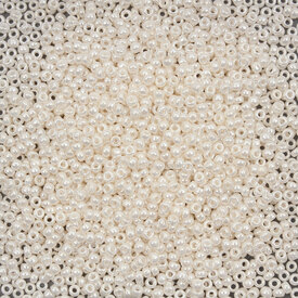 1101-7608-01-23.5GR - Glass Bead Seed Bead Round 11/0 Miyuki Ivory Ceylon 23.5g Japan 11-9592-TB 1101-7608-01-23.5GR,perles miyuki,23.5g,Bead,Seed Bead,Glass,Glass,11/0,Round,Round,White,Ivory,Ceylon,Japan,Miyuki,montreal, quebec, canada, beads, wholesale