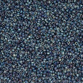 1101-7609-02-23GR - Glass Bead Seed Bead Round 11/0 Miyuki Picasso Opaque Cobalt 23g Japan 11-94518 1101-7609-02-23GR,Weaving,Seed beads,11/0,Bead,Seed Bead,Glass,Glass,11/0,Round,Round,Blue,Cobalt,Picasso,Opaque,montreal, quebec, canada, beads, wholesale