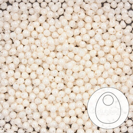 1101-8051-05 - Glass Bead Seed Bead Drop 2.8mm Miyuki Cream Opaque 22g Japan 1101-8051-05,Weaving,Seed beads,Bead,Seed Bead,Glass,Glass,2.8mm,Drop,Drop,White,Cream,Opaque,Japan,Miyuki,montreal, quebec, canada, beads, wholesale