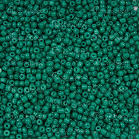 1101-9001-0215 - Glass Bead Seed Bead Round 10/0 Opaque Green 90g app. 6000pcs 1101-9001-0215,Green beads,Bead,Seed Bead,Glass,Glass,10/0,Round,Round,Green,Green,Opaque,China,90g app. 6000pcs,montreal, quebec, canada, beads, wholesale