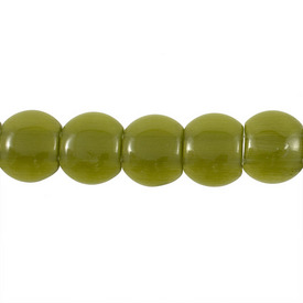*1102-2038-09 - Glass Bead Cat's Eye Rectangle Round Corners 14X17MM Khaki 2 Holes 16'' String *1102-2038-09,Bead,Cat's Eye,Glass,Glass,14X17MM,Rectangle,Round Corners,Green,Khaki,2 Holes,China,16'' String,montreal, quebec, canada, beads, wholesale