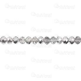 1102-3746-35 - glass press bead oval facetted 4*6mm, 98-100pcs half silver ?? 1102-3746-35,Beads,Oval,Bead,Glass,Glass Pressed,4X6MM,Round,Oval,Faceted,Fuchsia,Transparent,China,17.5" String (app100pcs),montreal, quebec, canada, beads, wholesale