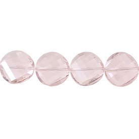 1102-3780-07 - Glass Press Bead Round Twisted 22MM Pink 10pcs String 1102-3780-07,Beads,Glass,Round,10pcs String,Bead,Glass,Glass Press,22MM,Round,Round,Twisted,Pink,China,10pcs String,montreal, quebec, canada, beads, wholesale
