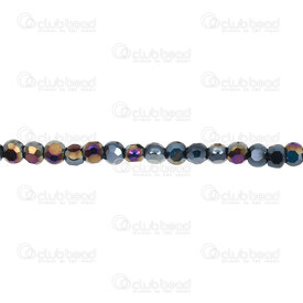 1102-3816-0313AB - Glass Pressed Bead Facetted Flat Octogonal 4x4.5x3mm Jet AB 15.5'' String (app98pcs) 1102-3816-0313AB,Bead,Facetted,Glass,Glass Pressed,4x4.5x3mm,Round,Flat Octogonal,Black,Jet,AB,China,15.5'' String (app98pcs),montreal, quebec, canada, beads, wholesale