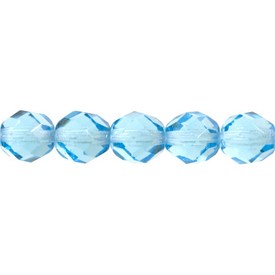 1102-4700-17 - Fire Polished Bead Round 3MM Aquamarine 200pcs Czech Republic 1102-4700-17,pos,3MM,Blue,Bead,Glass,Fire Polished,3MM,Round,Round,Blue,Aquamarine,Czech Republic,200pcs,montreal, quebec, canada, beads, wholesale