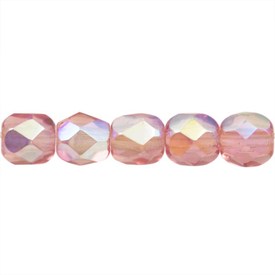 1102-4700-85 - Fire Polished Bead Round 3MM Pink AB 200pcs Czech Republic 1102-4700-85,Beads,200pcs,Bead,Glass,Fire Polished,3MM,Round,Round,Pink,Pink,AB,Czech Republic,200pcs,montreal, quebec, canada, beads, wholesale