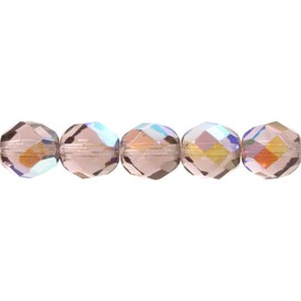 1102-4703-15 - Bille de Verre Polie au Feu Rond 8MM Améthyste AB 75pcs République Tcheque 1102-4703-15,Billes,Verre,75pcs,Mauve,Bille,Verre,Fire Polished,8MM,Rond,Rond,Mauve,Améthyste,AB,République Tcheque,montreal, quebec, canada, beads, wholesale