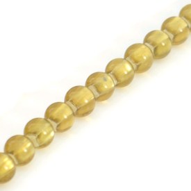 *1102-5512-03 - Plastic Bead Latex Round 8MM Topaz Square Glass Center 16'' String *1102-5512-03,Beads,Plastic,Glass center,Bead,Latex,Plastic,Plastic,8MM,Round,Round,Beige,Topaz,Square Glass Center,China,montreal, quebec, canada, beads, wholesale