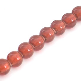 *1102-5513-11 - Plastic Bead Latex Round 10MM Smoked Topaz Square Glass Center 16'' String *1102-5513-11,Plastic,16'' String,Bead,Latex,Plastic,Plastic,10mm,Round,Round,Brown,Topaz,Smoked,Square Glass Center,China,montreal, quebec, canada, beads, wholesale