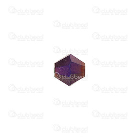 1102-5800-M33 - Bille de Cristal Stellaris Bicône 4mm Violet Métallique 144pcs 1102-5800-M33,stellaris crystal,4mm,Bille,Stellaris,Cristal,4mm,Bicône,Bicône,Mauve,Pourpre,Métallique,Chine,144pcs,montreal, quebec, canada, beads, wholesale