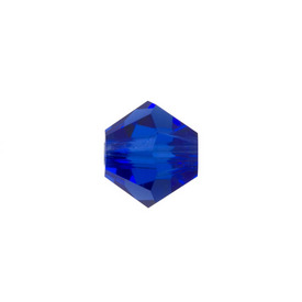 *1102-5804-23 - Bille de Cristal Stellaris Bicône 8MM Cobalt Pâle 24pcs *1102-5804-23,montreal, quebec, canada, beads, wholesale