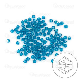 1102-5806-59 - crystal bead stellaris bicone 3mm peacock blue144pcs 1102-5806-59,Bicone 3mm,montreal, quebec, canada, beads, wholesale