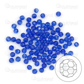 1102-5810-23 - Crystal Bead Stellaris Round Faceted 4MM Light Cobalt 96-100pcs 1102-5810-23,stellaris crystal,Round,Light,Bead,Stellaris,Crystal,4mm,Round,Round,Faceted,Blue,Cobalt,Light,China,montreal, quebec, canada, beads, wholesale