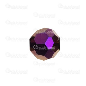 1102-5812-M33 - Crystal Bead Stellaris Round 32 face faceted 6mm purple metalic 98-100pcs 1102-5812-M33,1102-5812,montreal, quebec, canada, beads, wholesale