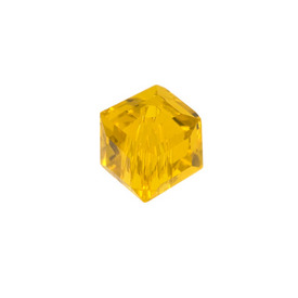 1102-5822-15 - Crystal Bead Stellaris Cube 6MM Citrine 24pcs 1102-5822-15,stellaris crystal,24pcs,Bead,Stellaris,Crystal,6mm,Square,Cube,Yellow,Citrine,China,24pcs,montreal, quebec, canada, beads, wholesale