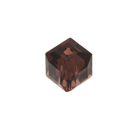 1102-5822-21 - Crystal Bead Stellaris Cube 6MM Burgundy 24pcs 1102-5822-21,stellaris crystal,Cube,Bead,Stellaris,Crystal,6mm,Square,Cube,Mauve,Burgundy,China,24pcs,montreal, quebec, canada, beads, wholesale