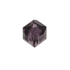 1102-5822-33 - Crystal Bead Stellaris Cube 6MM Dark Purple 24pcs 1102-5822-33,stellaris crystal,Cube,Bead,Stellaris,Crystal,6mm,Square,Cube,Mauve,Purple,Dark,China,24pcs,montreal, quebec, canada, beads, wholesale