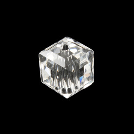 1102-5824-01 - Crystal Bead Stellaris Cube 8MM Crystal 12pcs 1102-5824-01,stellaris crystal,Cube,Bead,Stellaris,Crystal,8MM,Square,Cube,Colorless,Crystal,China,12pcs,montreal, quebec, canada, beads, wholesale