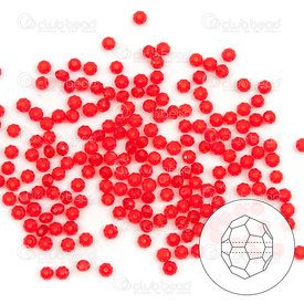 1102-5832-11 - crystal bead stellaris oval facetted 2x3mm hyacinth 180pcs 1102-5832-11,hy,montreal, quebec, canada, beads, wholesale