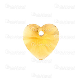 1102-5891-15 - Crystal Pendant Stellaris Heart 10x10x6mm Citrine 5pcs 1102-5891-15,Clearance by Category,Glass Crystal,Pendant,Stellaris,Glass,Crystal,10x10x6mm,Heart,Heart,Yellow,Citrine,China,5pcs,montreal, quebec, canada, beads, wholesale