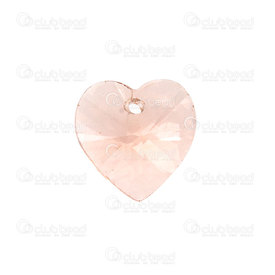1102-5891-53 - Crystal Pendant Stellaris Heart 10x10x6mm Light Peach 5pcs 1102-5891-53,Pendant,Stellaris,Glass,Crystal,10x10x6mm,Heart,Heart,Pink,Peach,Light,China,5pcs,montreal, quebec, canada, beads, wholesale