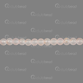 1102-6214-06111 - Glass Bead Round 6mm Matt Pink with Gold Dust String 15po (approx.58pcs) 1102-6214-06111,Beads,Glass,Pressed,montreal, quebec, canada, beads, wholesale