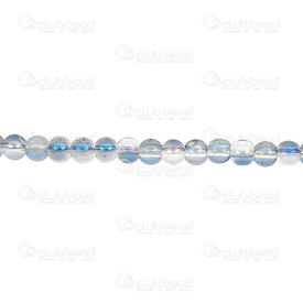 1102-6214-0615 - Glass Pressed Bead Round 6mm Shiny AB Blue Grey Transparent 55pcs String 1102-6214-0615,Beads,Glass,Bead,Glass,Glass Pressed,6mm,Round,Round,Blue,Blue Grey,Shiny,AB,Transparent,China,montreal, quebec, canada, beads, wholesale