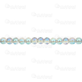 1102-6214-0617 - Glass Pressed Bead Round 6mm AB Light Green Transparent 55pcs String 1102-6214-0617,Bead,Glass,Glass Pressed,6mm,Round,Round,Green,Light Green,AB,Transparent,China,55pcs String,montreal, quebec, canada, beads, wholesale