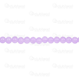 1102-6214-0629 - Glass Bead Round 6mm Fuchsia Purple Glossy 32'' String (app140pcs) 1102-6214-0629,fuchsia,montreal, quebec, canada, beads, wholesale